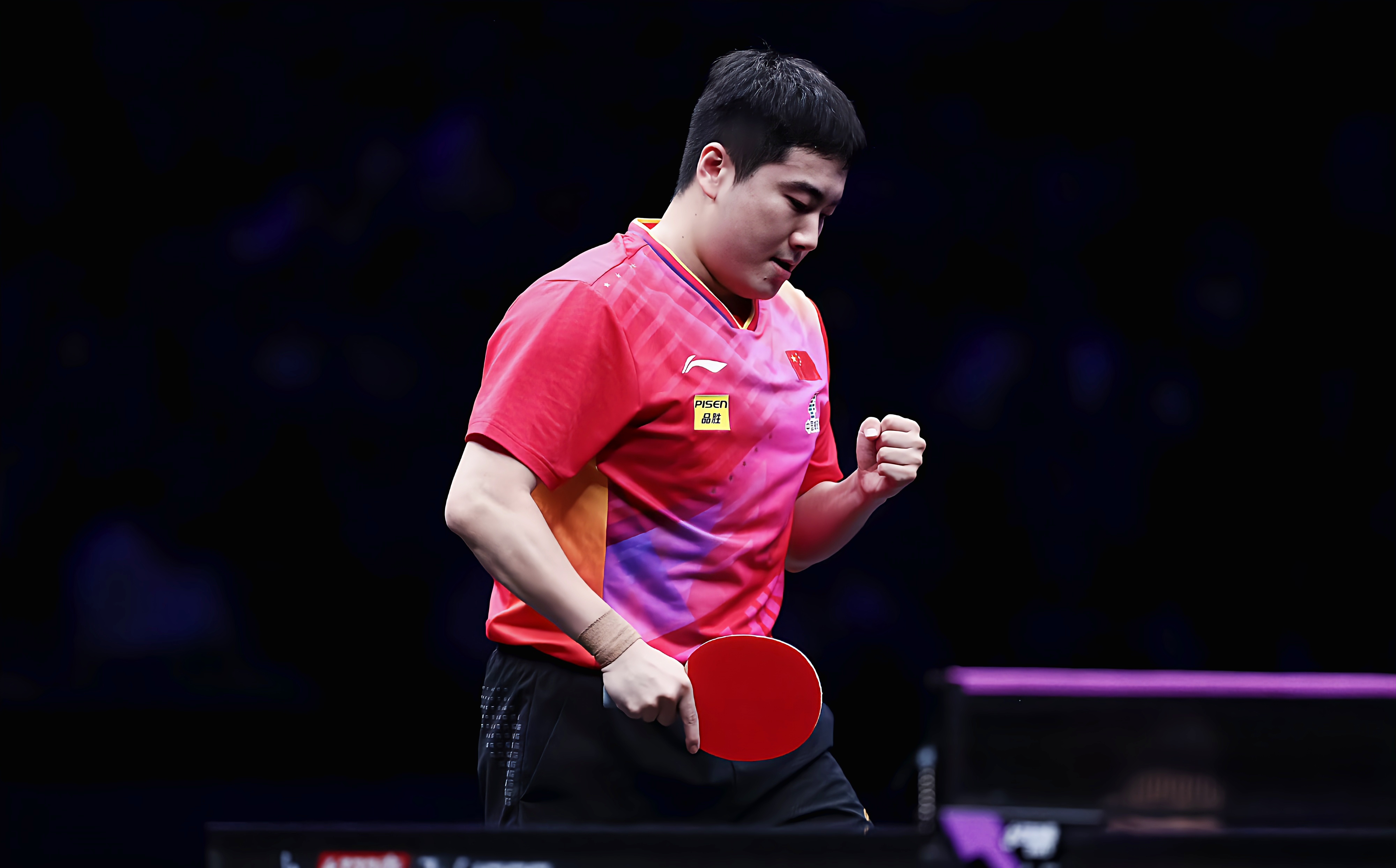 奥地利队力克中国队，梁靖崑刷新纪录